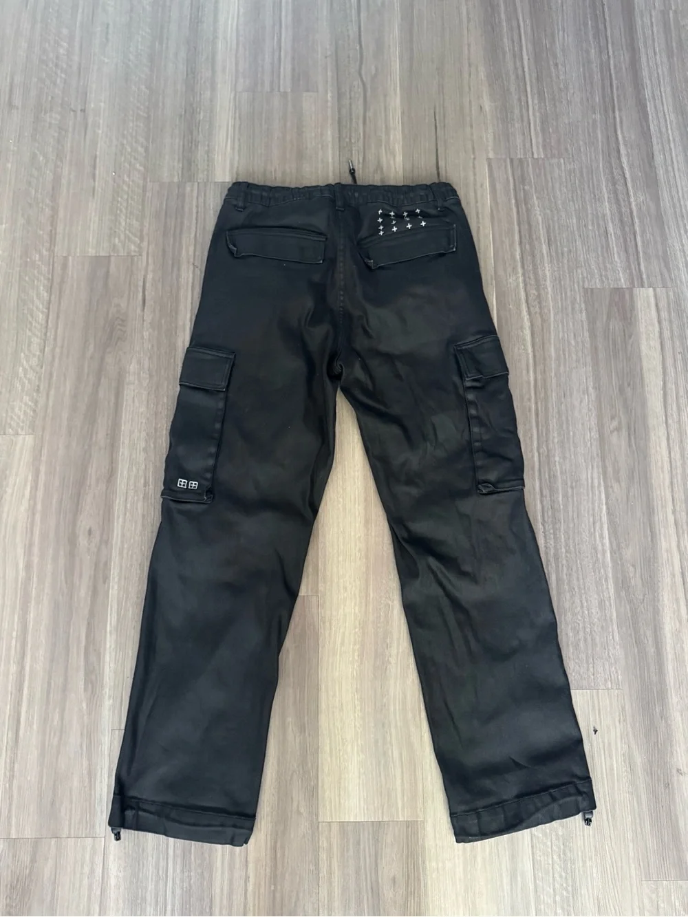 MEN’S KSUBI FUGITIVE CARGO BLACK WAXED PANT